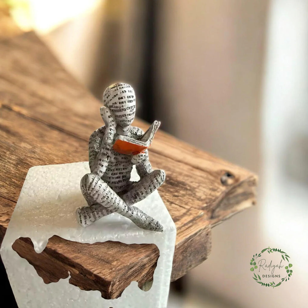 Reading Woman Figurine